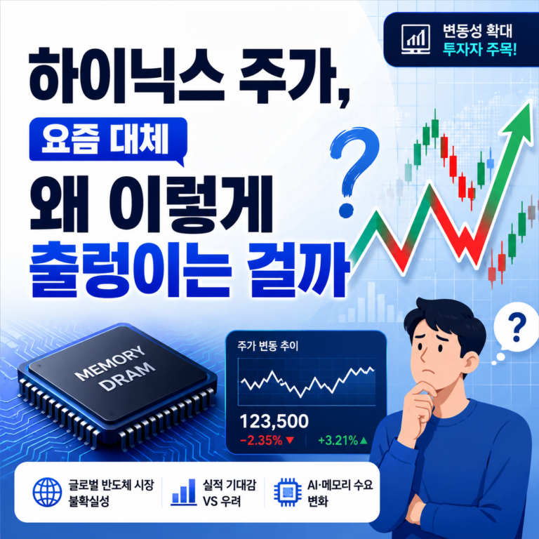 하이닉스 주가, 요즘 대체 왜 이렇게 출렁이는 걸까 6 ChatGPT Image 2026년 7월 14일 오후 09 19 07