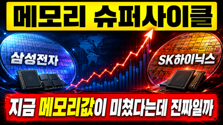 메모리 슈퍼사이클이란, 두 대장주로 보는 이유 3 ChatGPT Image 2026년 7월 25일 오후 03 44 50