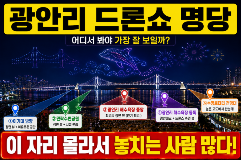 드론쇼 명당 자리 잡기, 몇 시부터 가야 할까 11 ChatGPT Image 2026년 7월 26일 오후 06 58 42