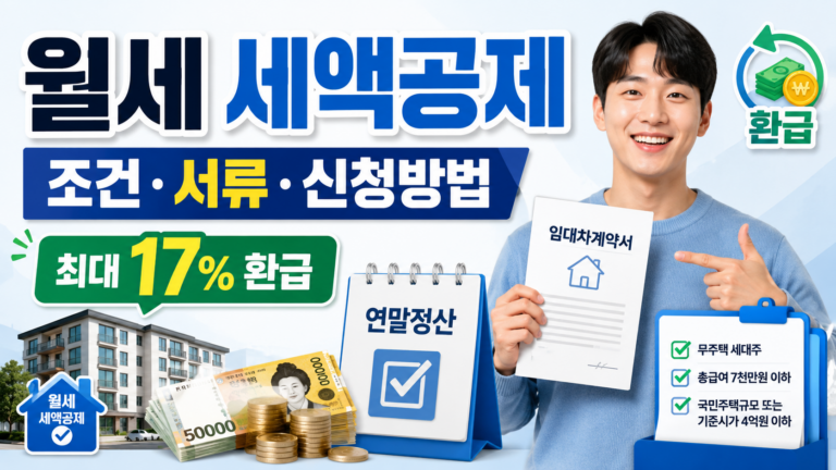 집주인 동의 없는 월세 세액공제 신청 조건과 서류 완벽 정리 7 ChatGPT Image 2026년 7월 27일 오후 07 34 20