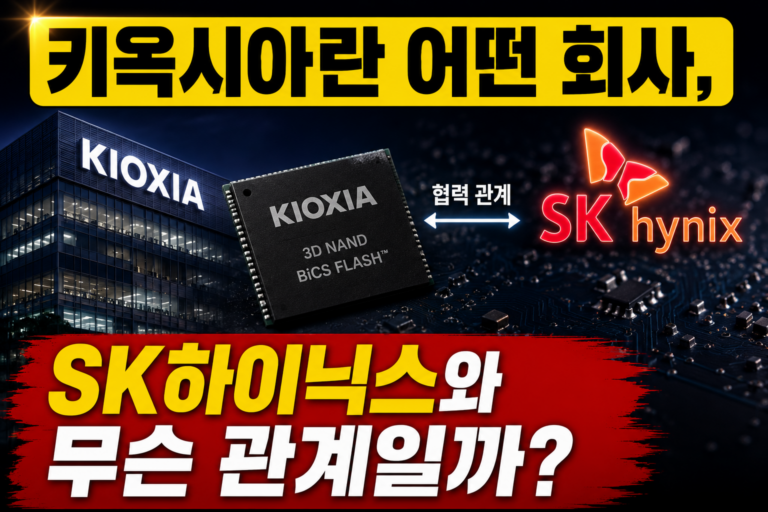 키옥시아란 어떤 회사, SK하이닉스와 무슨 관계일까 2 ChatGPT Image 2026년 7월 31일 오후 07 02 37
