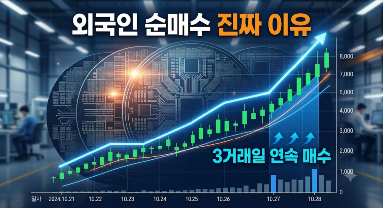 외국인 3거래일 연속 순매수, 추세일까 반등일까 12 image 7