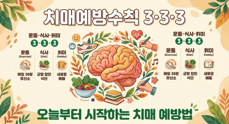 치매예방수칙 3·3·3, 지금부터 실천하는 치매 예방법 10 image 9